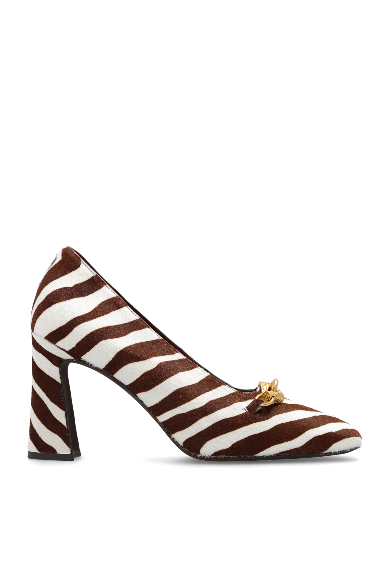 Gucci hot sale zebra heels